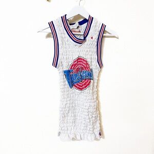 Connor Ives Shirred Recycles Jersey Space Jam Tune Squad Taz One of a Kind Tank